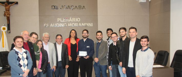 Moção de Aplauso é entregue à JCI