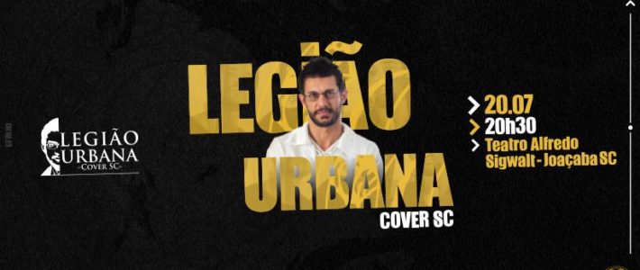 LEGIÃO URBANA COVER SC SERÁ A ATRAÇÃO DA OITAVA EDIÇÃO DO JCI INCONCERT!